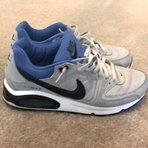 Blue and Gray Nike Airmax